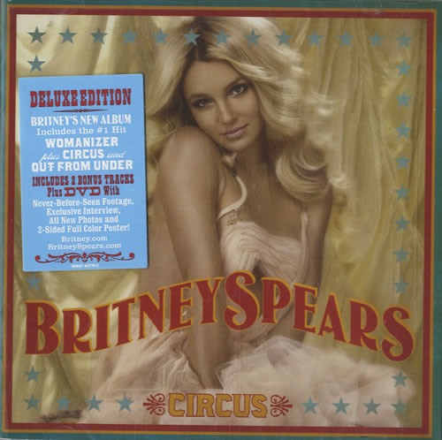 Britney Spears Circus USA Cd/Dvd Set 88697407762 Circus